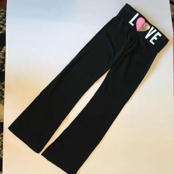 Victoria's Secret Pants - XS Short Victoria Secret  Fold-over Yoga Pants